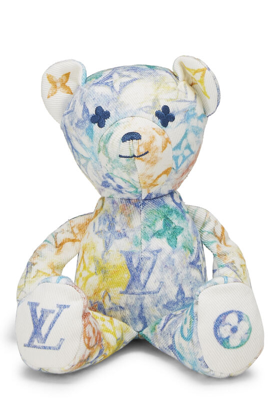 Unicef x Louis Vuitton Monogram Watercolor DouDou Teddy Bear, , large image number 0