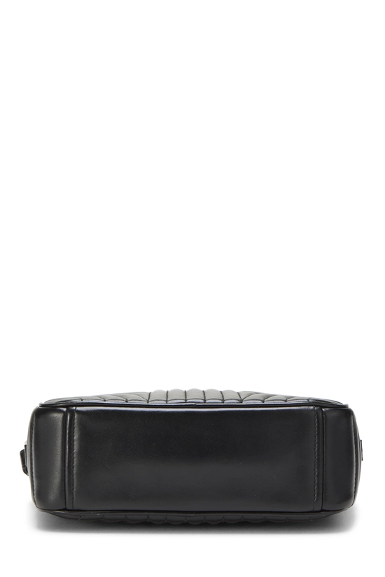 Black Calfskin Diagramme Camera Bag Medium, , large image number 4