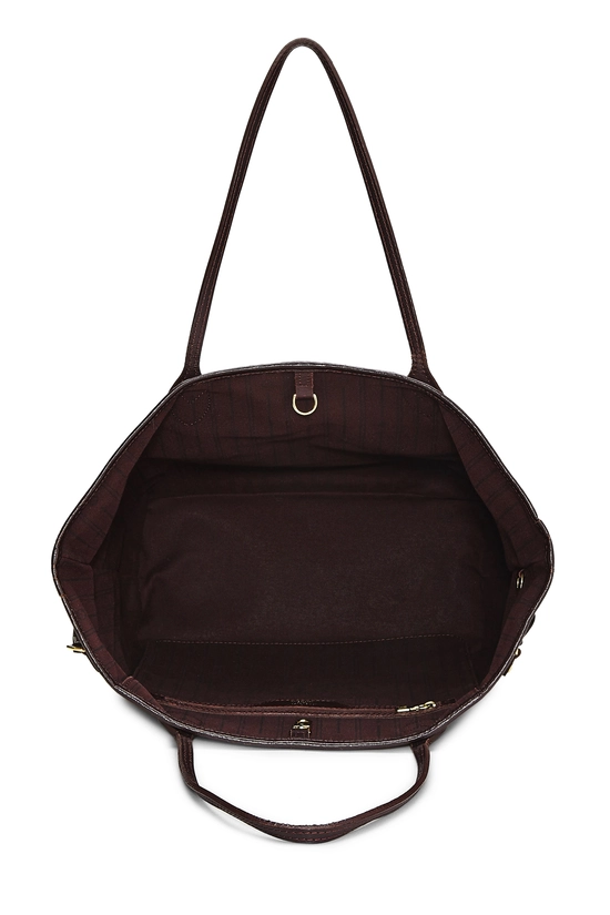 Burgundy Monogram Idylle Neverfull MM, , large image number 5