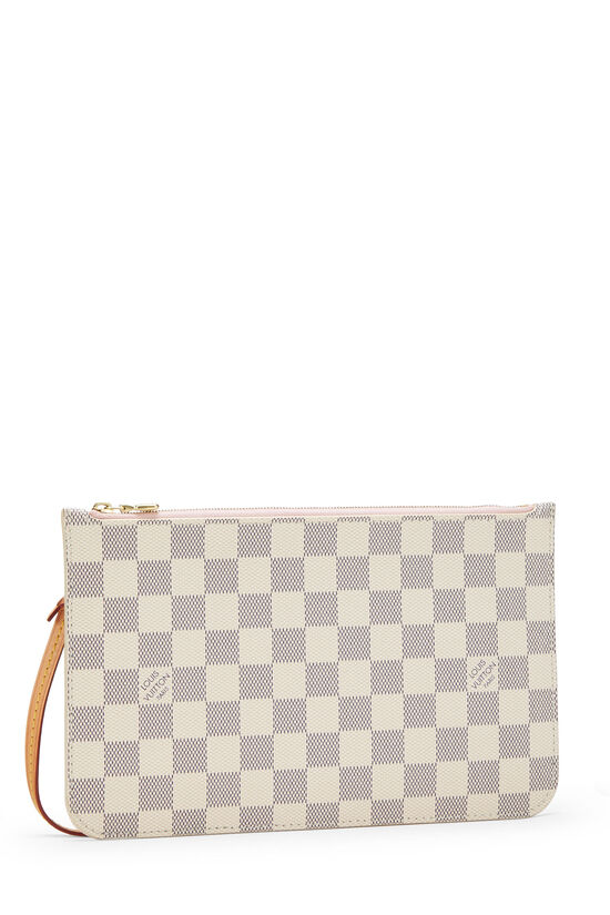 Damier Azur Neverfull Pouch MM , , large image number 1