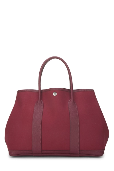 Rouge Grenat Toile Canvas Garden Party 36