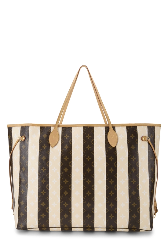 Limited Edition Monogram Rayures Neverfull XL, , large image number 3