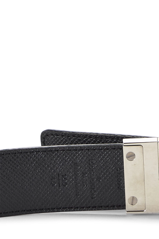 Pre-Owned Black Damier Graphite Ceinture Initiales 100  display picture 1