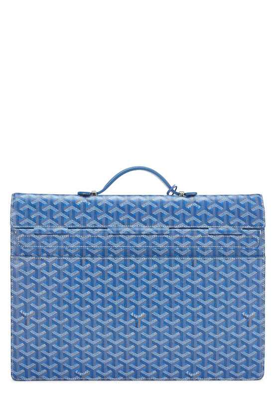 Goyard, Bags, Blue Goyard Laptop Bag