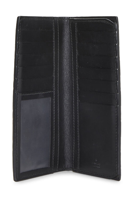 Black Guccissima Continental Wallet, , large image number 3
