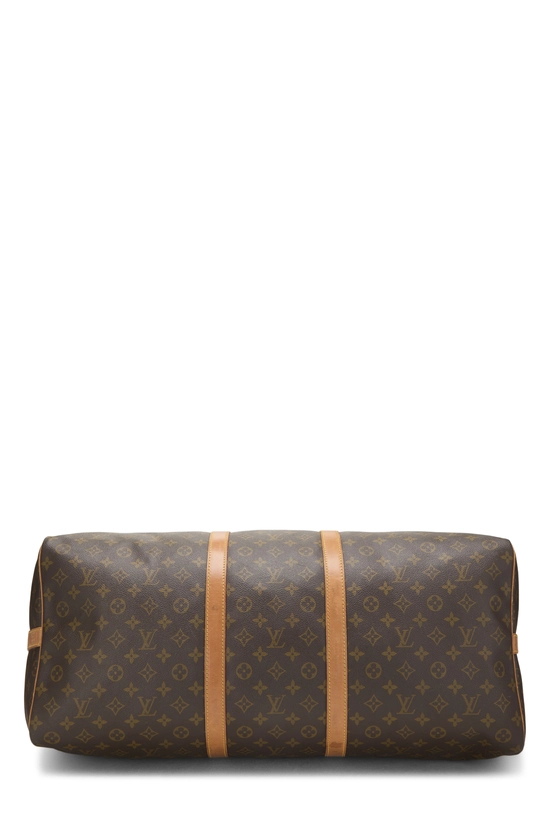 Monogram Canvas Keepall Bandouliere 60, , large image number 4