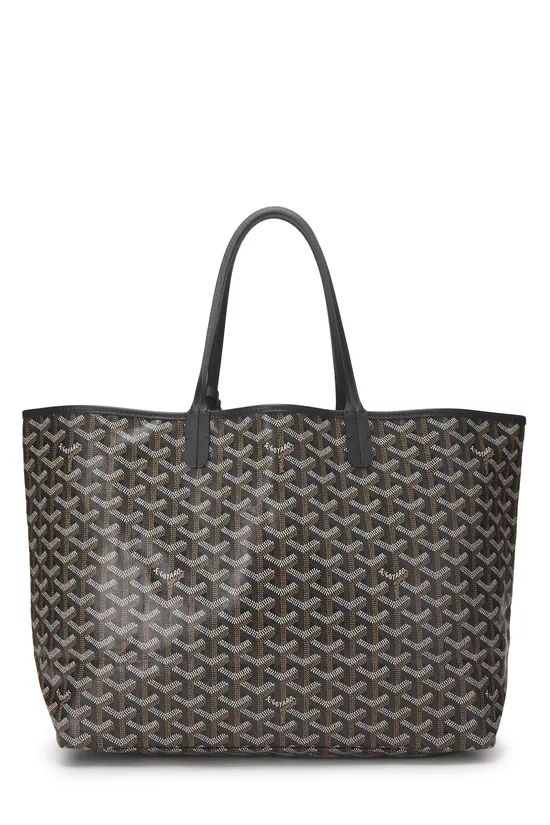 Black Goyardine Canvas Saint-Louis PM, , large image number 0