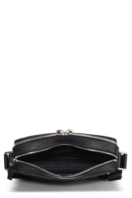 Black Saffiano Messenger, , large image number 5