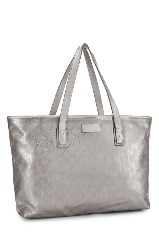 Silver GG Imprime Tote Small, , large image number 1