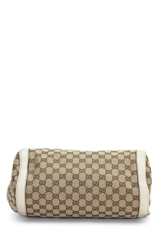 White Original GG Canvas Trophy Handbag, , large image number 4
