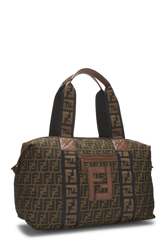 Brown Zucca Canvas Boston Large, , large image number 1