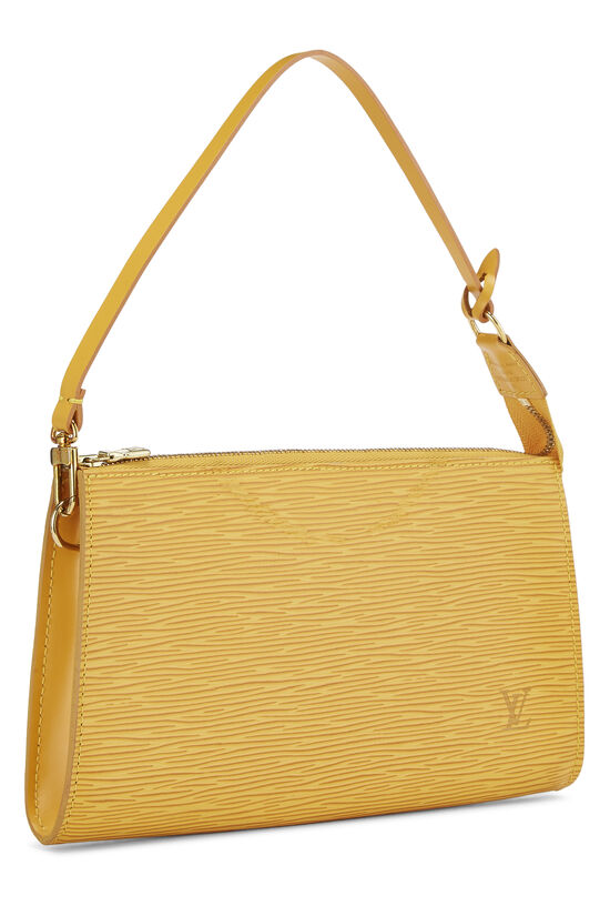 Yellow Epi Pochette Accessoires, , large image number 1