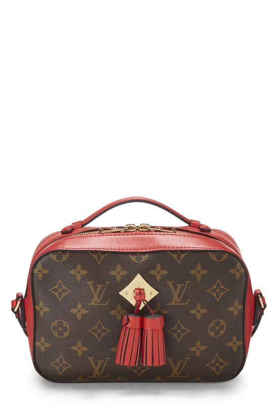 Red Monogram Canvas Saintonge, , large image number 0