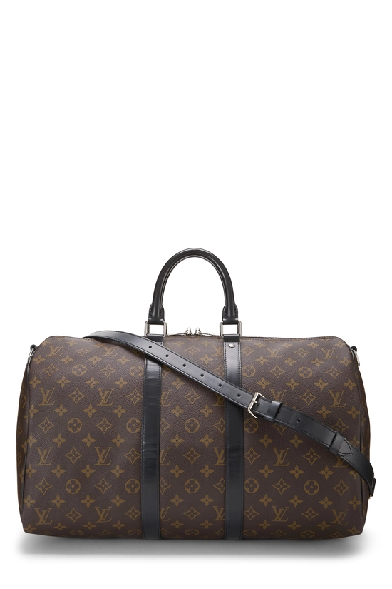 Monogram Macassar Keepall Bandouliere 45, , large image number 0