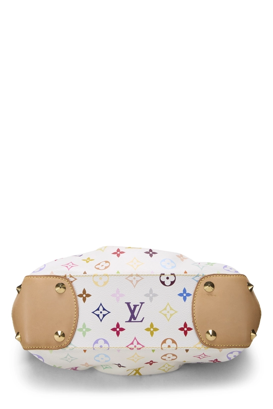 Takashi Murakami x Louis Vuitton White Monogram Multicolore Judy PM, , large image number 4