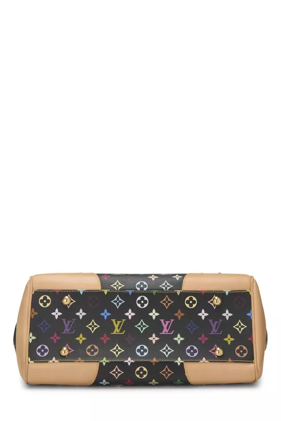 Takashi Murakami x Louis Vuitton Black Monogram Multicolore Beverly GM, , large image number 4