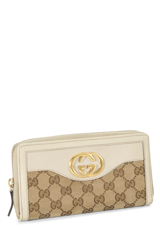 Original GG Canvas Britt Zip Around Wallet, , large image number 1