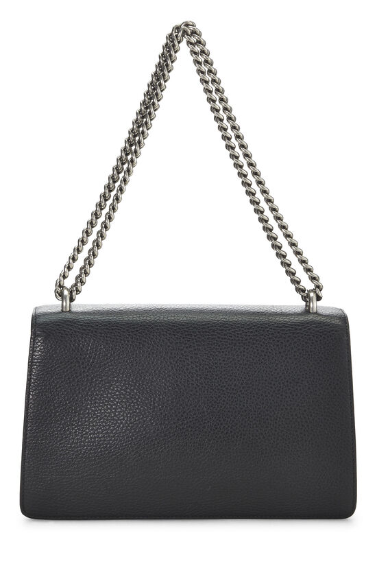 Black Leather Dionysus Shoulder Bag Small, , large image number 3