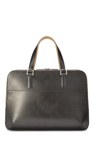 Louis Vuitton Grey Monogram Vernis Mat Malden