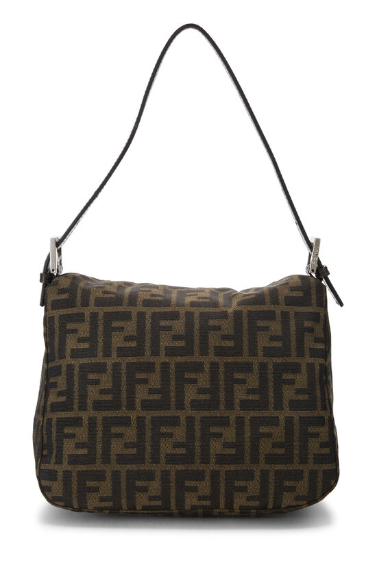 Brown Zucca Canvas Shoulder Bag, , large image number 3