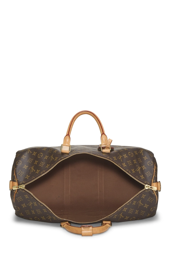 Monogram Canvas Keepall Bandouliere 50, , large image number 5