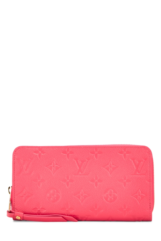 Pink Monogram Empreinte Zippy Wallet, , large image number 0