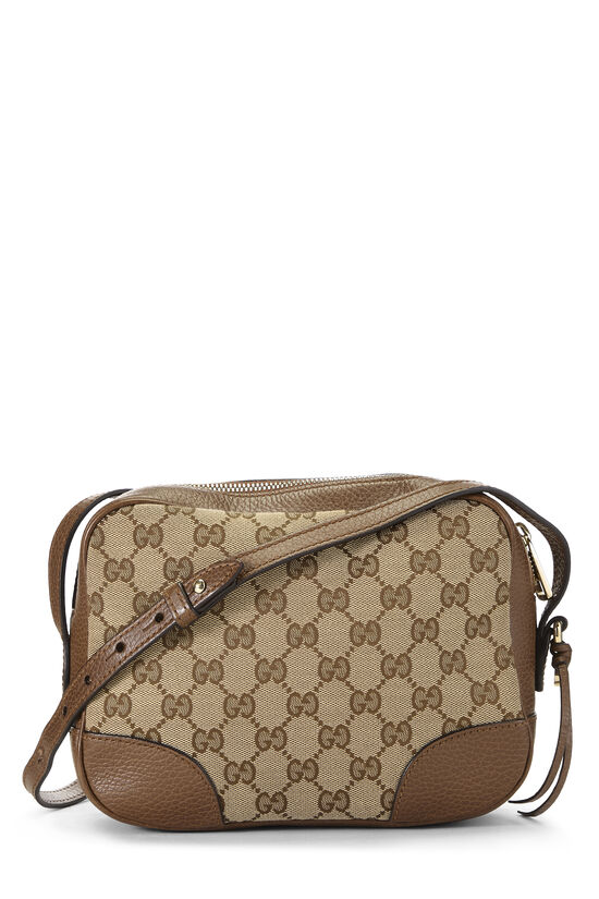 Brown Original GG Canvas Bree Crossbody , , large image number 3