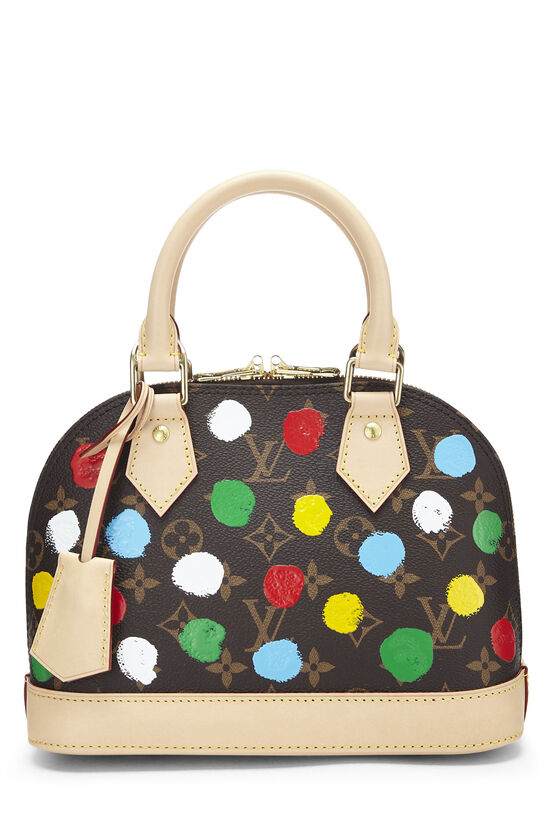 Read between Yayoi Kusama's dots in a Louis Vuitton bag