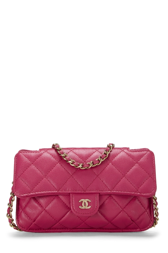 Pink Nylon Foldable Tote, , large image number 6