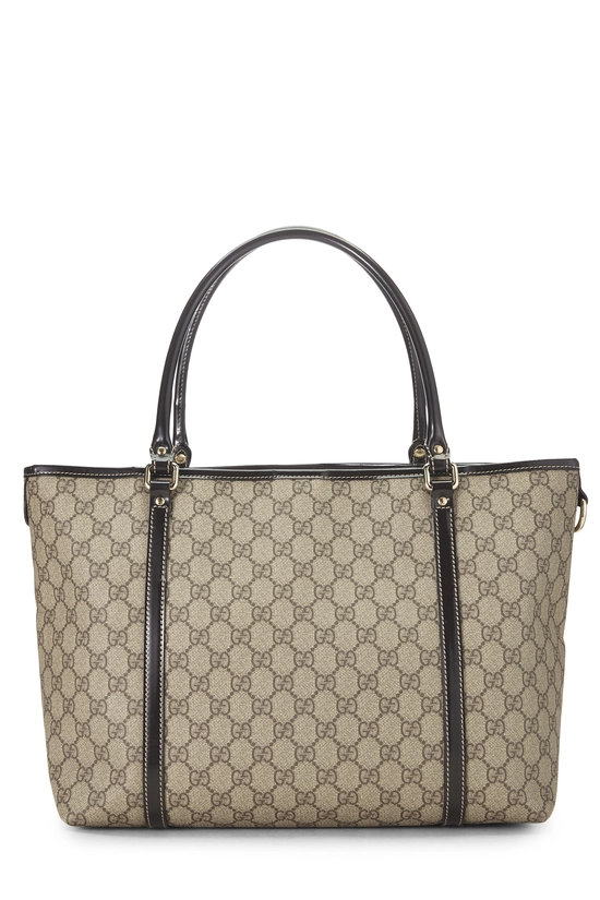 Brown GG Supreme Canvas Joy Tote, , large image number 3