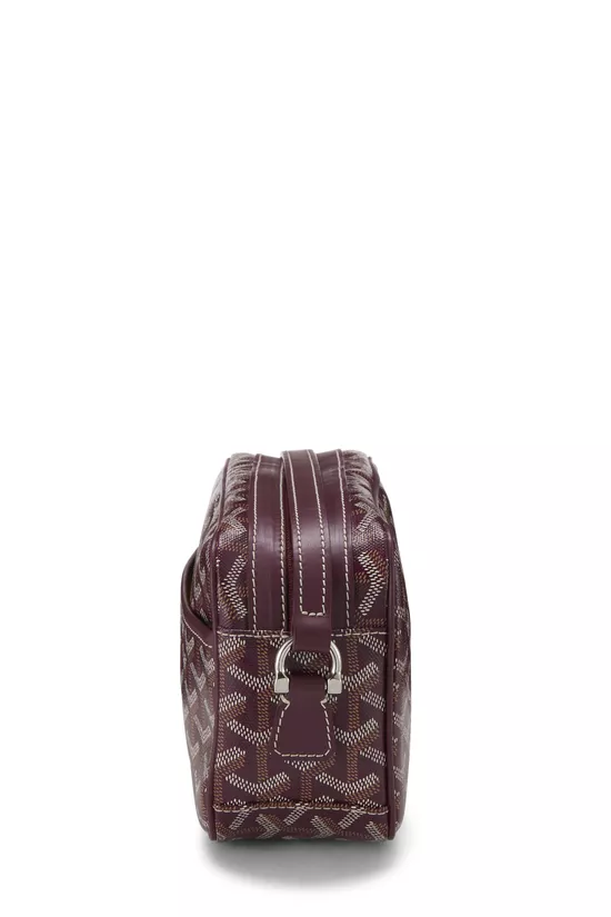 Burgundy Goyardine Cap-Vert Crossbody Bag PM, , large image number 2