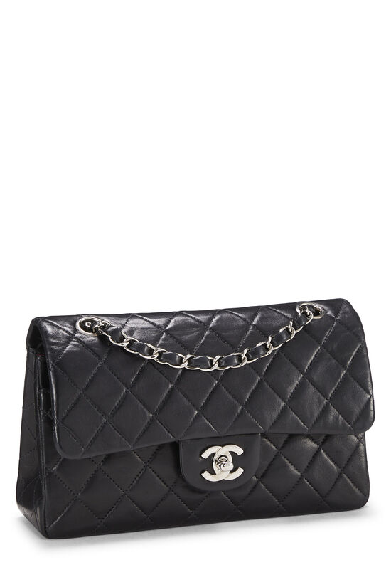 Chanel Beige Quilted Lambskin Double Sided Classic Flap Small Q6B0N91II1004