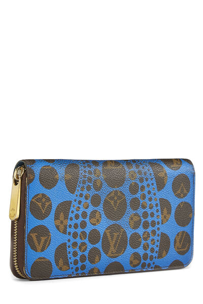 Louis Vuitton Black, Pattern Print Leather Bifold Wallet