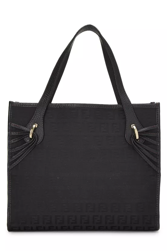 Black Zucchino Canvas Tote Small, , large image number 3
