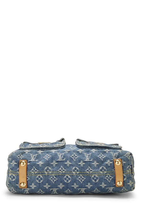 Blue Monogram Denim Baggy GM, , large image number 4