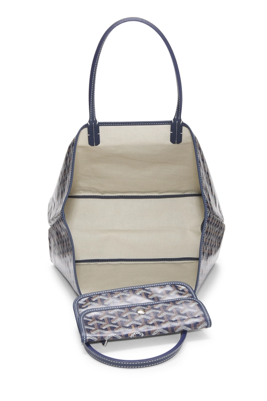 Navy Goyardine Canvas Saint-Louis PM, , large image number 5