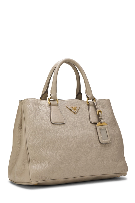 Grey Vitello Daino Convertible Tote Medium, , large image number 1