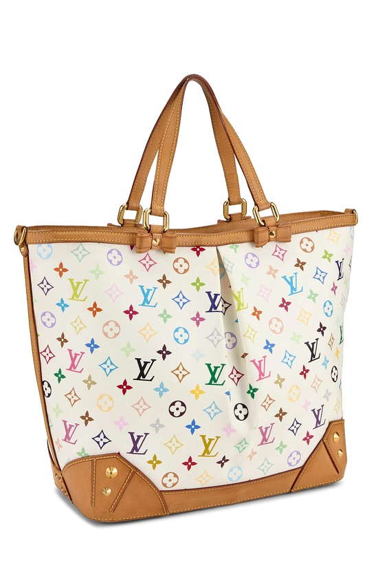 Takashi Murakami x Louis Vuitton White Monogram Multicolore Sharleen GM, , large image number 1