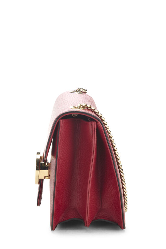 Red Leather Interlocking Crossbody, , large image number 2