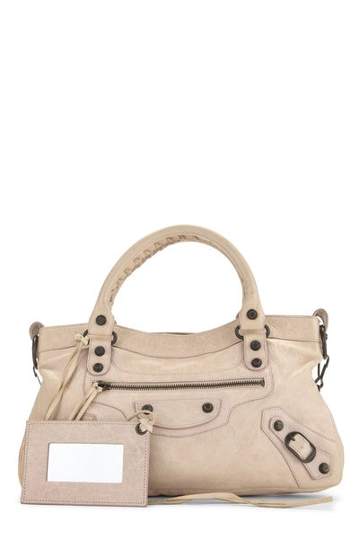 Pink Agneau Classic First Handbag