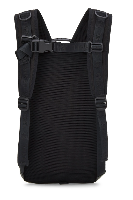 Black Canvas Sportline Backpack, , large image number 3