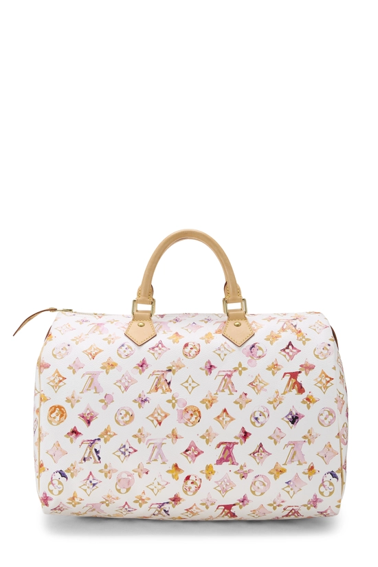 Richard Prince x Louis Vuitton Limited Edition Monogram Watercolor Speedy 35, , large image number 3