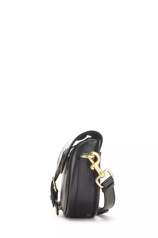 Black Calfskin Bobby Flap Small, , large image number 2