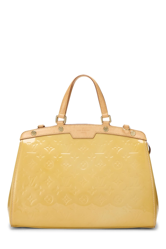 Yellow Monogram Vernis Brea MM, , large image number 0