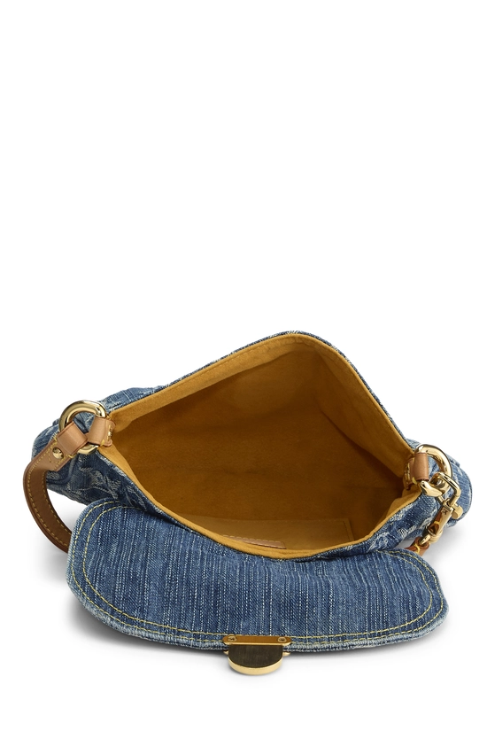 Blue Monogram Denim Pleaty Mini, , large image number 5