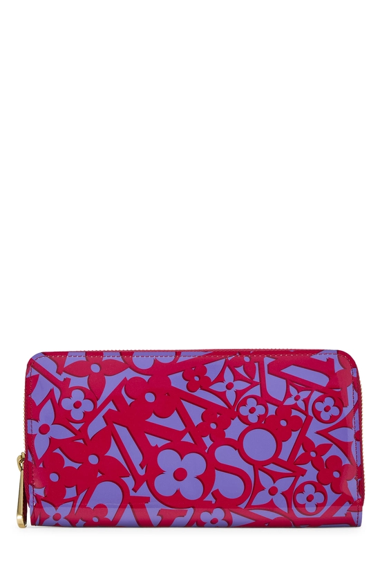 Red Sweet Monogram Vernis Zippy Continental Wallet, , large image number 0