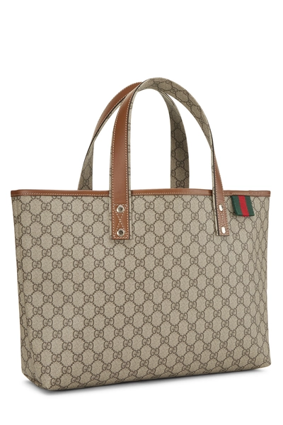 Original GG Supreme Canvas Web Loop Tote, , large