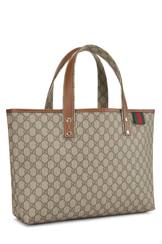 Original GG Supreme Canvas Web Loop Tote, , large image number 1