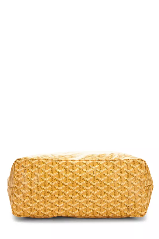 Yellow Goyardine Canvas Saint-Louis PM, , large image number 4