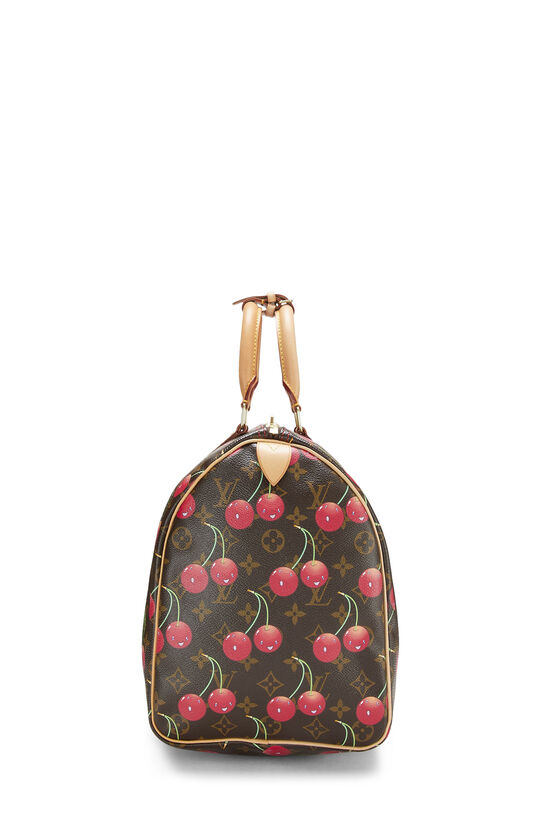 COLLECTOR Louis Vuitton x Takashi Murakami 'Cherry Keepall 45', Authentic  & Vintage